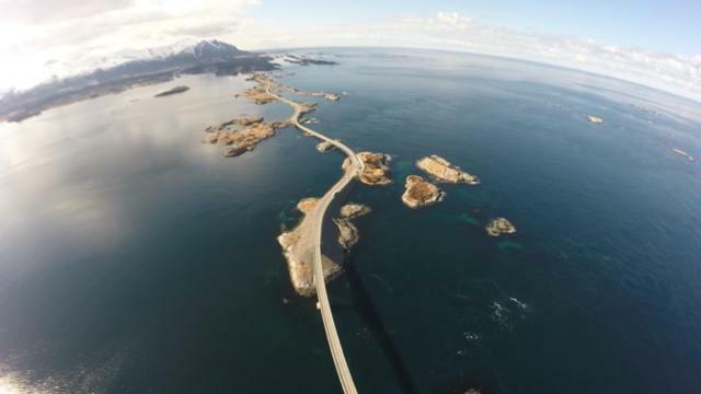 Leite Gard Near Atlantic Road In Hustadvika Lyngstad Exteriér fotografie
